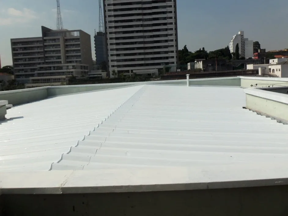 Telhado comercial executado pela Elite Telhados em São Paulo — foto 1