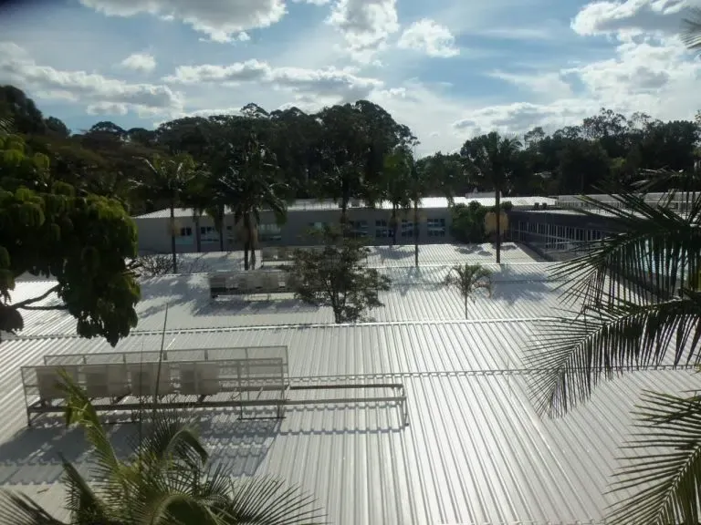 Elite Telhados — Detalhe técnico da cobertura para análise do cliente.