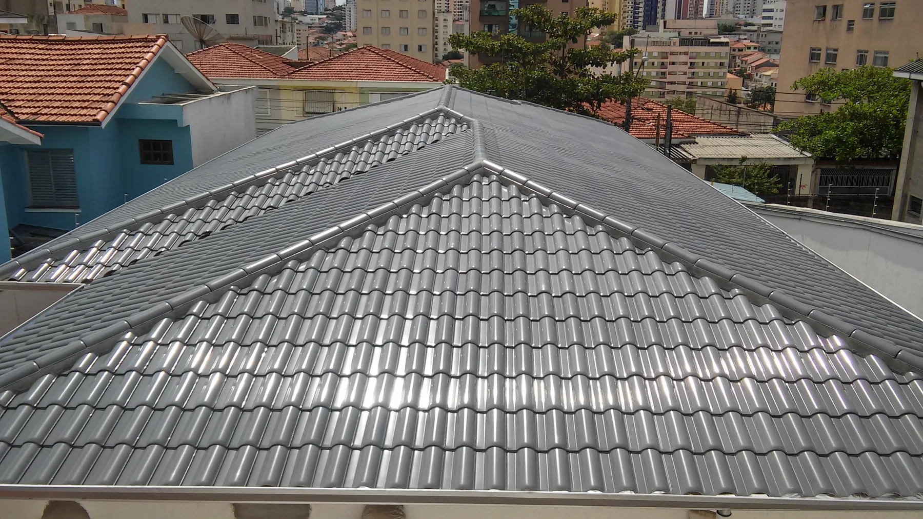 Telhado residencial executado pela Elite Telhados em São Paulo — foto 6