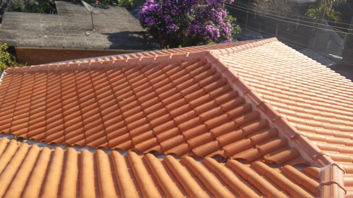 Elite Telhados — Foto técnica para observar instalação, encaixe e caimento.