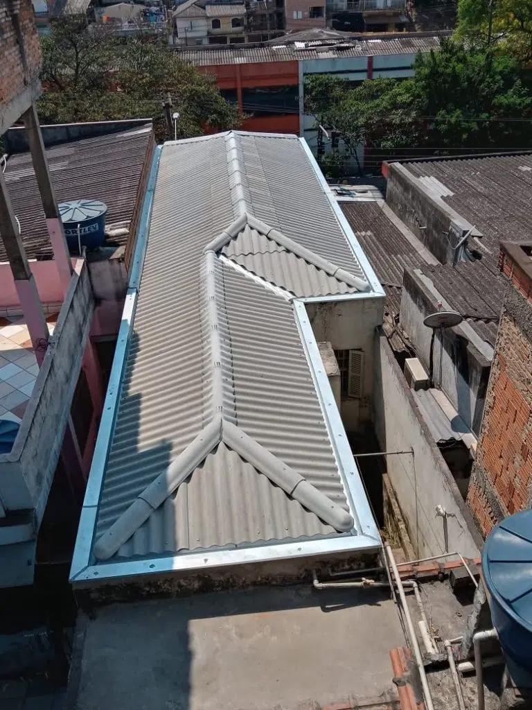 Depois da reforma de telhado Elite Telhados - obra 007