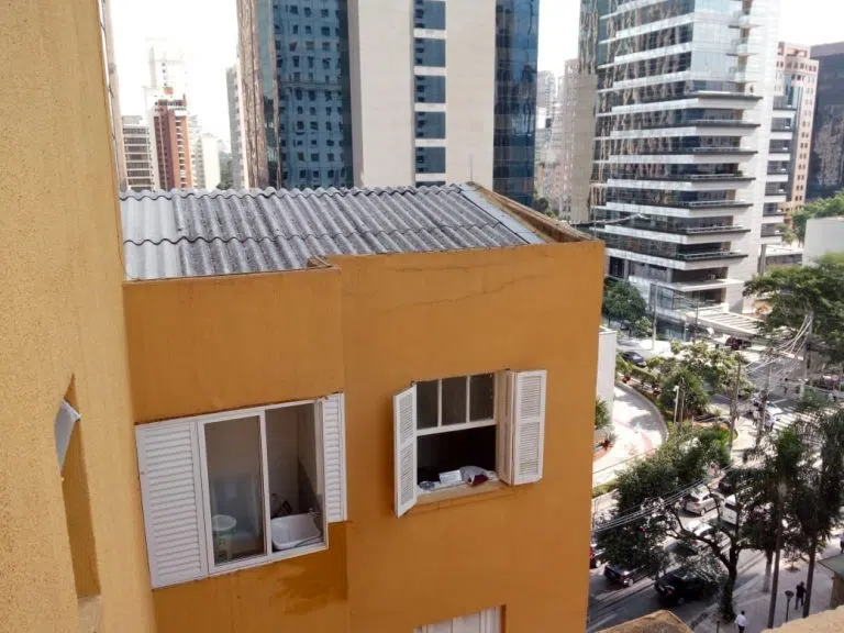 Antes da reforma de telhado Elite Telhados - obra 013