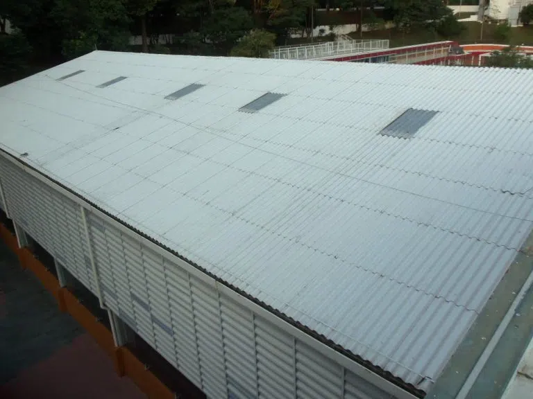 Antes da reforma de telhado Elite Telhados - obra 014
